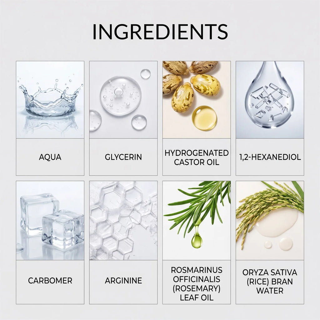 Rosemary & Rice Water Hair Spray Made with 100% Natural Extracts Lightweight Non-Greasy Formula for Softer Smoother-Looking Hai