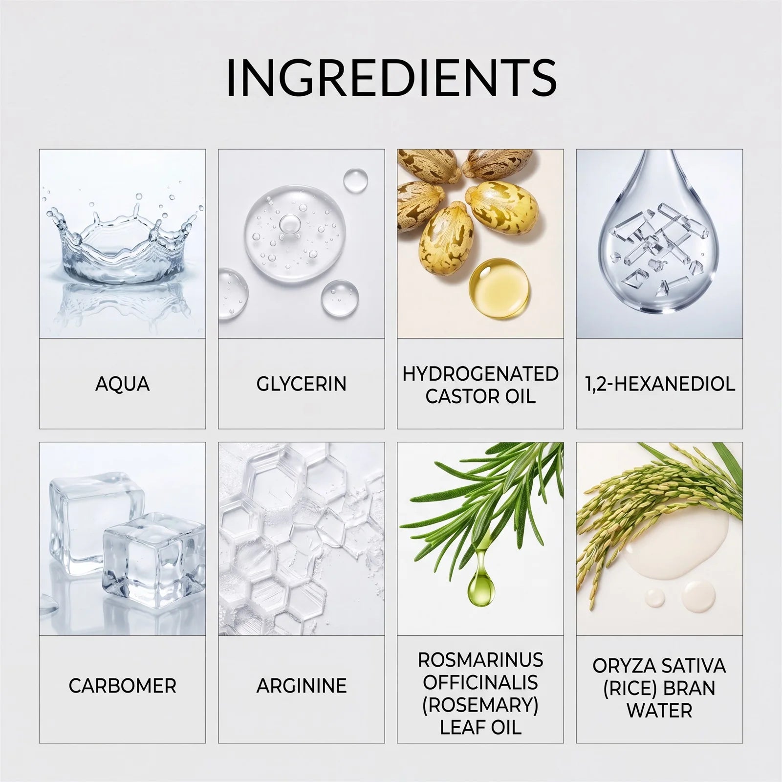 Rosemary & Rice Water Hair Spray Made with 100% Natural Extracts Lightweight Non-Greasy Formula for Softer Smoother-Looking Hai
